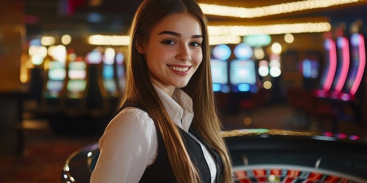 Studio kasino langsung SA Gaming dengan dealer profesional dan multi-kamera berkualitas tinggi